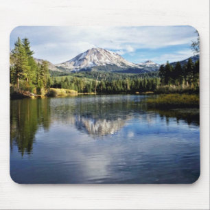 Mousepad Mt. Lassen do lago Manzanita