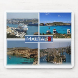 Mousepad MT Malta - Zona industrial marítima de La Vallett