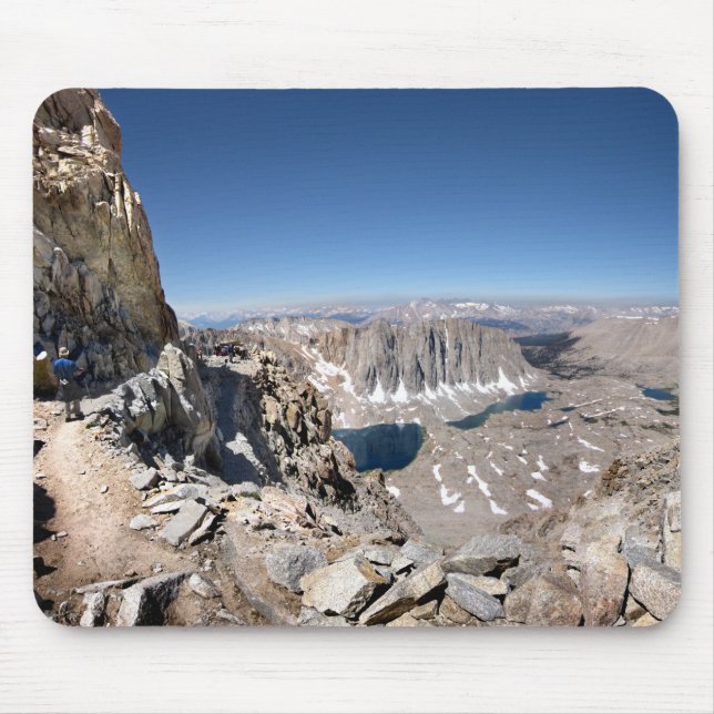 Mousepad Mt Whitney Trail Junction John Muir Trail (Frente)