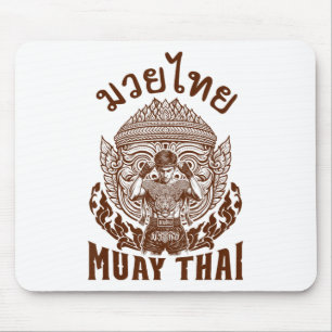 Mousepad Muay Thai Boxer Boxer Lover Thai Boxing Tailândia