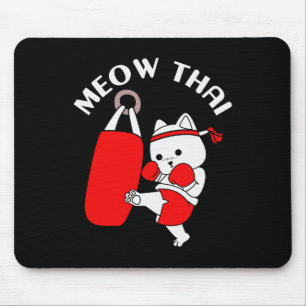 Mousepad Muay Thai Cat Meow Tailandês