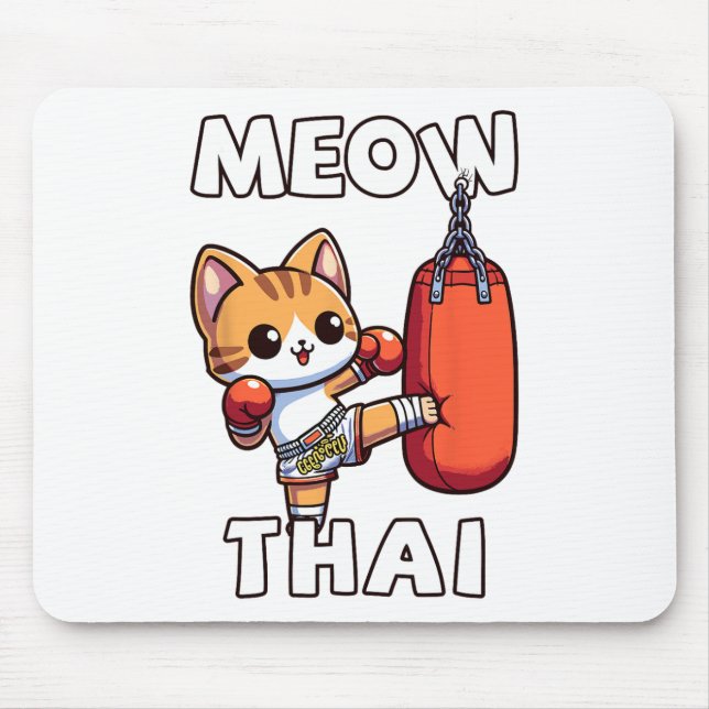 Mousepad Muay Thai Meow Thai  (Frente)