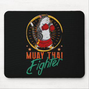 Mousepad Muay Thai Tailândia Punho Ring Joelho Lutador Técn
