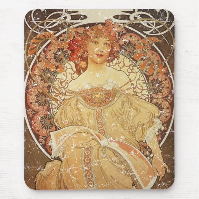 Mousepad Mucha 2 - 1890 - angustiado (Frente)