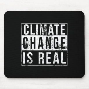 Mousepad Mudança climática é uma verdadeira greve global Ho
