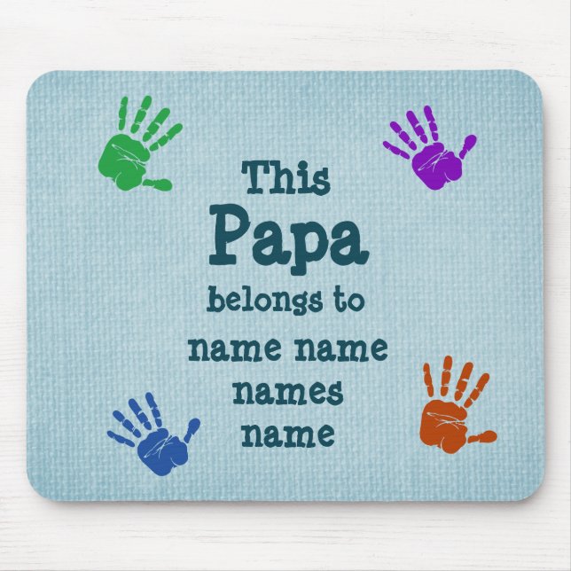 Mousepad Mudar Todos Os Nomes Que Este Papa Pertence, Avô (Frente)