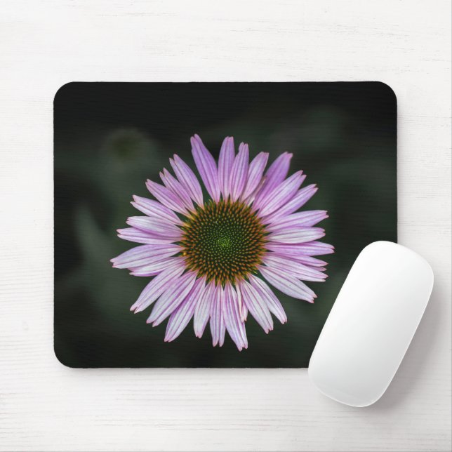 Mousepad Muismat bloem zonnebloem paars (Com mouse)