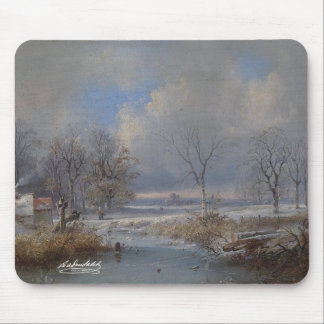 Mousepad Muismat "winterlandschap" van Raden Saleh®