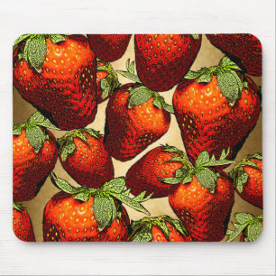 Mousepad Muitas morangos