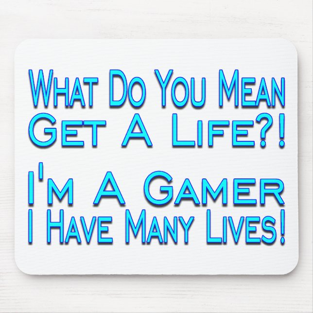 Mousepad Muitas vidas (Frente)