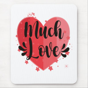 Mousepad Muito Amor, Grande Coração