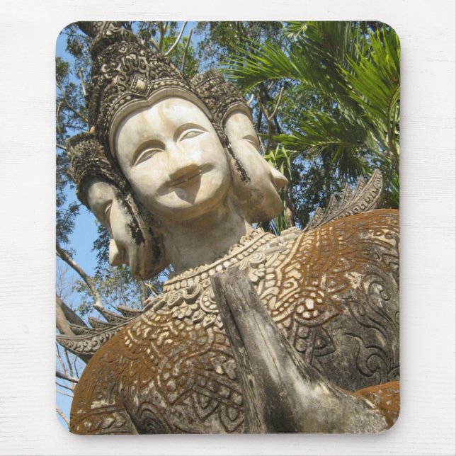 Mousepad Muitos Face Wai ... Nong Khai, Isaan, Tailândia (Frente)