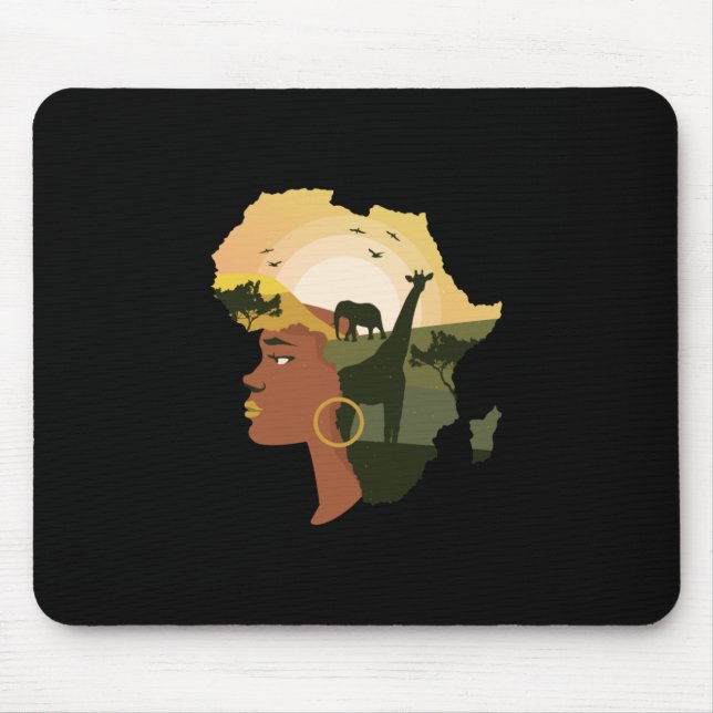 Mousepad Mulher África (Frente)