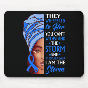 Mousepad Mulher Africana Afro I Am Tempestade Ataxia Consci