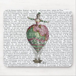 Mousepad Mulher Balão de Ar Quente 2