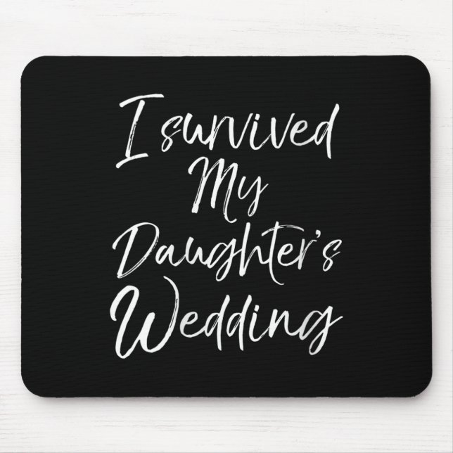 Mousepad Mulher Bonita Presente Para Mães Que Sobrevivi Ao  (Frente)