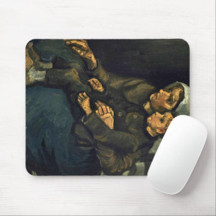 Mousepad Mulher Camponesa com Criança no Lap, 1885 por Vinc