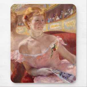 Mousepad Mulher com Colar Pérola (por Mary Cassatt)