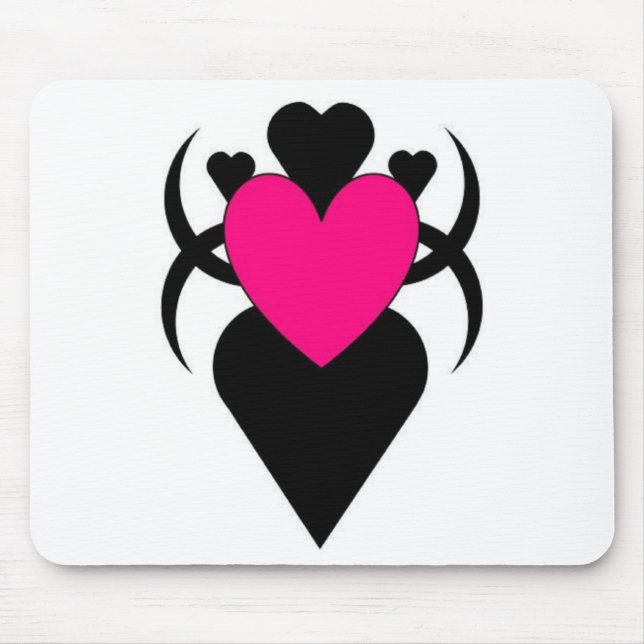 MOUSEPAD MULHER COM FORMA DE CORAÇÃO (Frente)