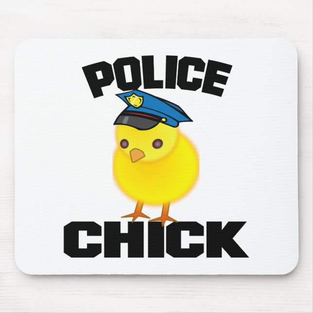 Mousepad Mulher da Polícia (Frente)
