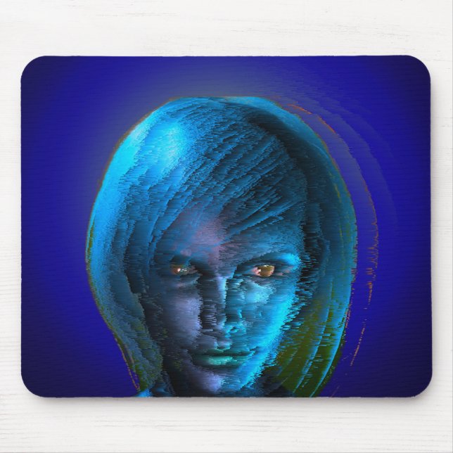 Mousepad Mulher de blues (Frente)