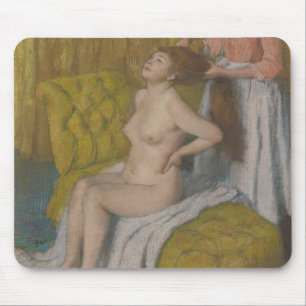 Mousepad Mulher de Edgar Degas   que tem seu cabelo