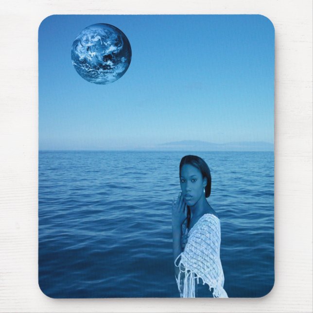 Mousepad Mulher em Azul (Frente)