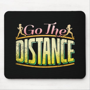 Mousepad Mulher em Longa Distância - Maratona Runner