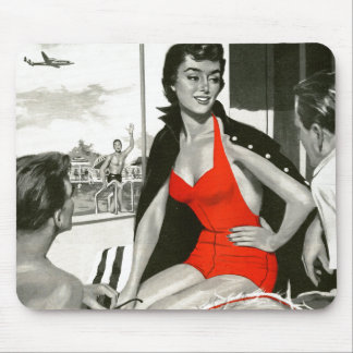 Mousepad Mulher encarnado