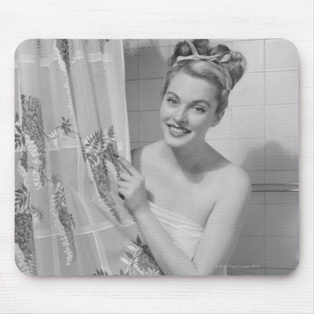 Mousepad Mulher envolvida acima (Frente)