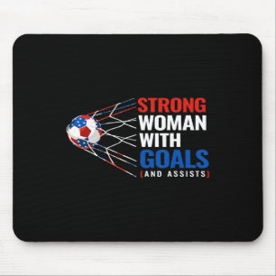 Mousepad Mulher Forte Com Metas (e Ists) Garotas Mulheres T
