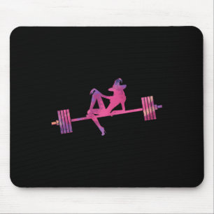 Mousepad Mulher Levantando Bruxa Enfermeira Giro de Hallowe