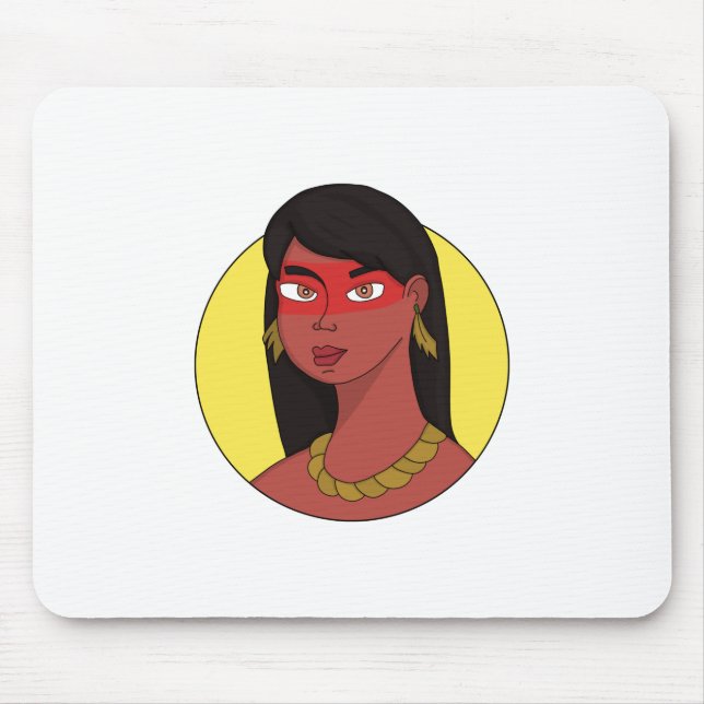 Mousepad Mulher Nativa (Frente)