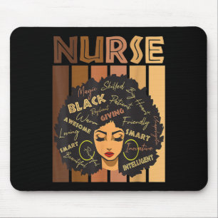 Mousepad Mulher Negra Magia Afro Melanina Rainha História N
