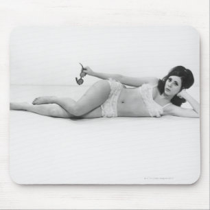 Mousepad Mulher no roupa de banho