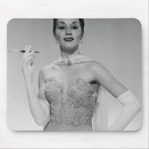 Mousepad Mulher no vestido