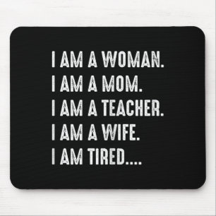 Mousepad Mulher Professora Mulher Mulher Professora Esposa