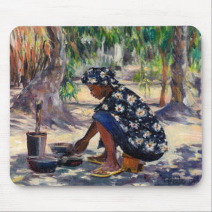 Mousepad Mulher que cozinha 2004