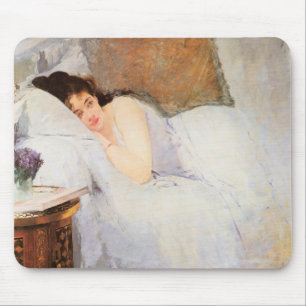 Mousepad Mulher que desperta, 1876 (óleo em canvas)