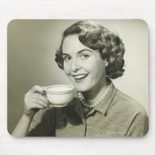 Mousepad Mulher que guardara copos
