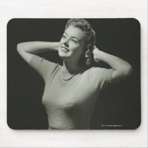 Mousepad Mulher que relaxa