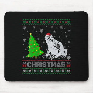 Mousepad Mulher Venenosa Sapo Dart Xmas Tree Iluminação Fei