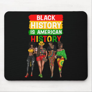Mousepad Mulheres Afro Negras Orgulhosas História Negra É H