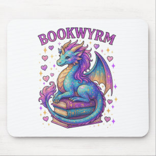 Mousepad Mulheres Apenas Uma Menina Que Ama Dragões E Livro