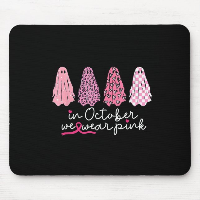 Mousepad Mulheres Canceres No Dia das Bruxas Em Outubro Ves (Frente)