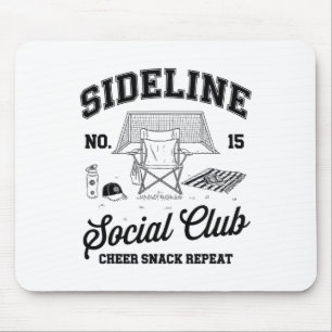 Mousepad Mulheres Clube Social à Margem Dia de Jogo da Mãe