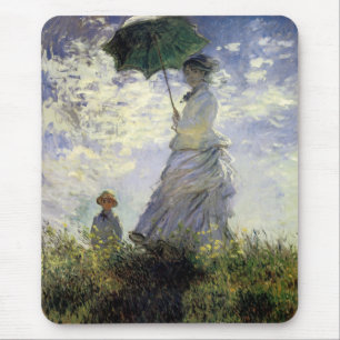 Mousepad Mulheres com Parasol ~ Madame Monet com seu filho