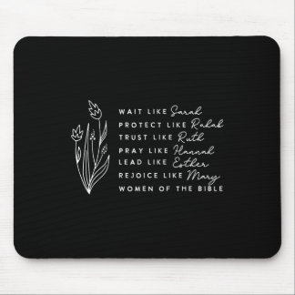 Mousepad Mulheres Cristãs Da Bíblia Versa Fé Cristã