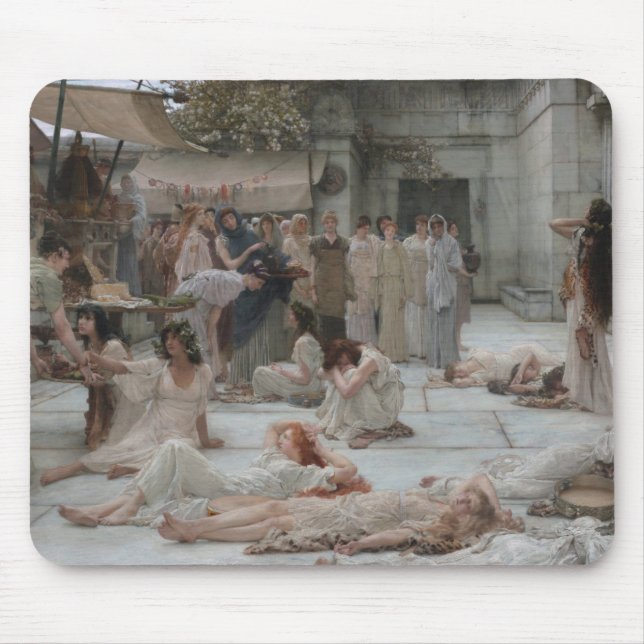 Mousepad Mulheres de Amphissa (Grécia Antiga) (Frente)