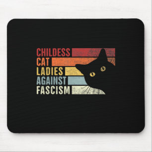 Mousepad Mulheres De Gato Sem Filhos Contra O Fascismo Femi